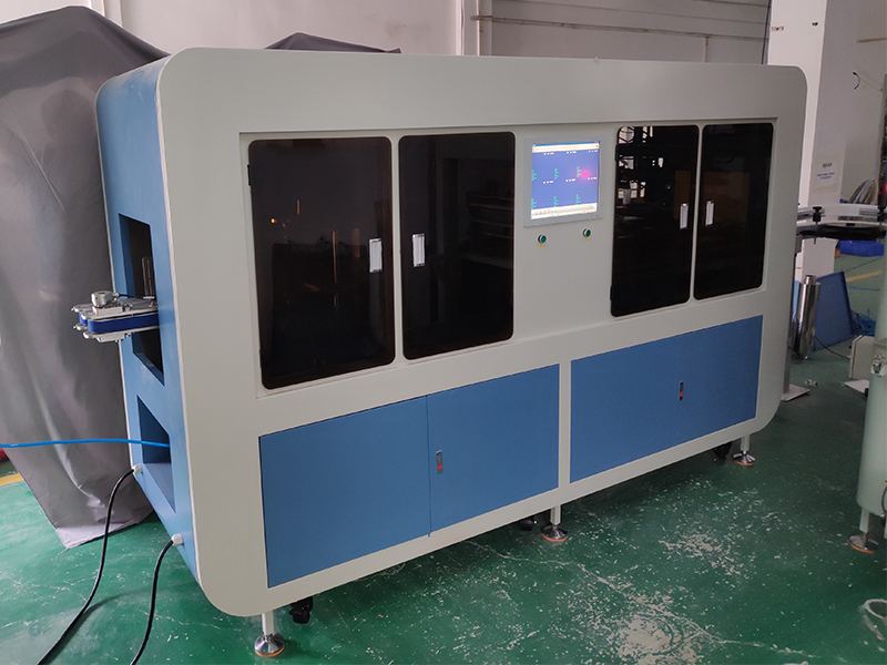 Automatic production line of eye drops empty bottles without defect detection